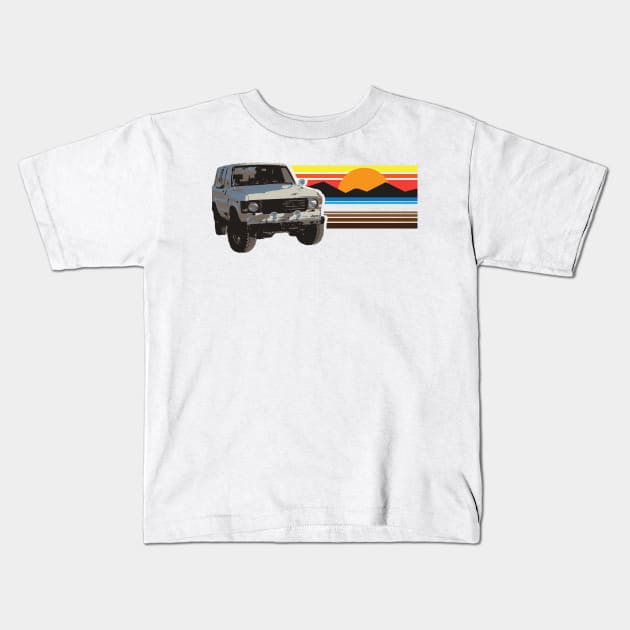 Cruiser60 Kids T-Shirt by GrumpyDog